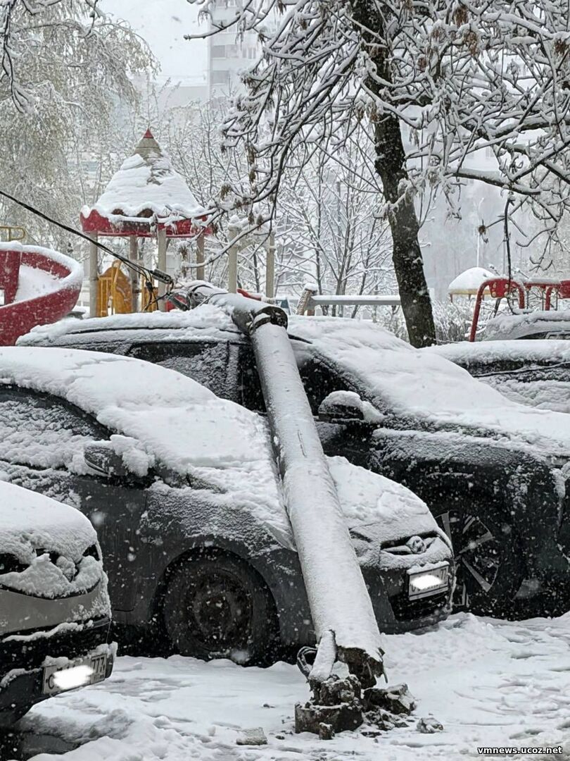 Снежный апокалипсис в апреле: Москву и область засыпает снегом