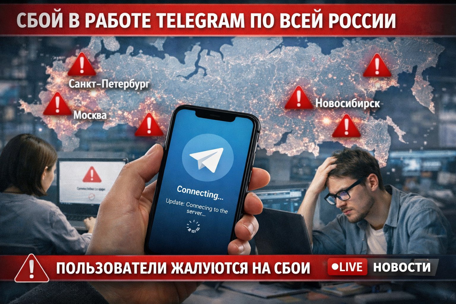 ⚡️ Сбой.рф — Фиксируем проблемы в работе 