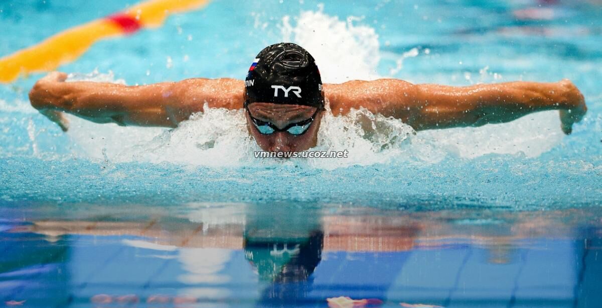 Российский пловец Илья Бородин завоевал золото на чемпионате Европы в Париже