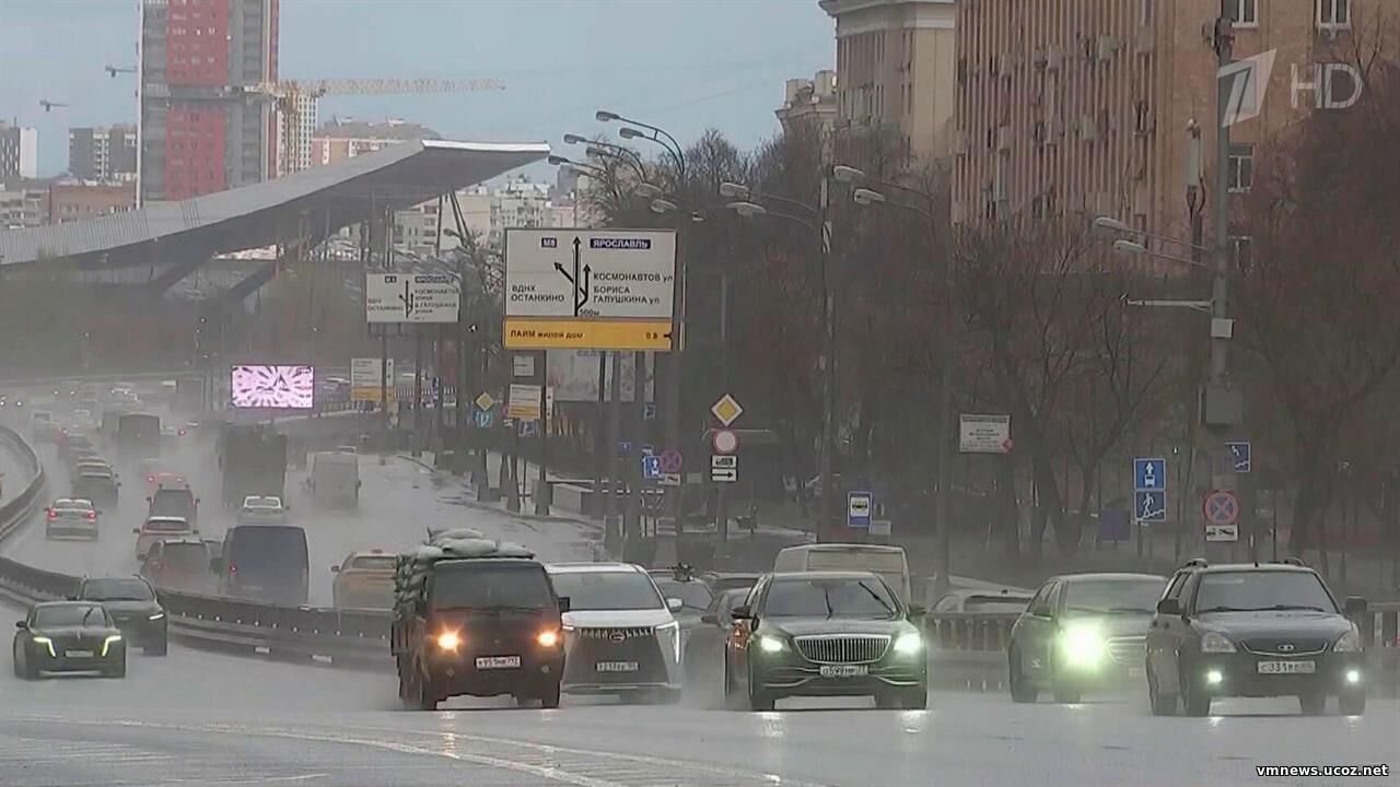 Погода в Москве: ливни с мокрым снегом сегодня, снегопад — в пятницу